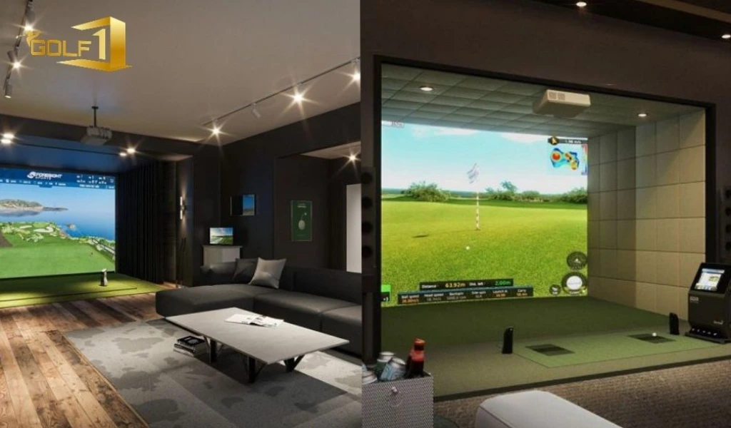 Chuỗi phòng golf 3D hiện đại tại các căn biệt thự Quảng An, Tây Hồ