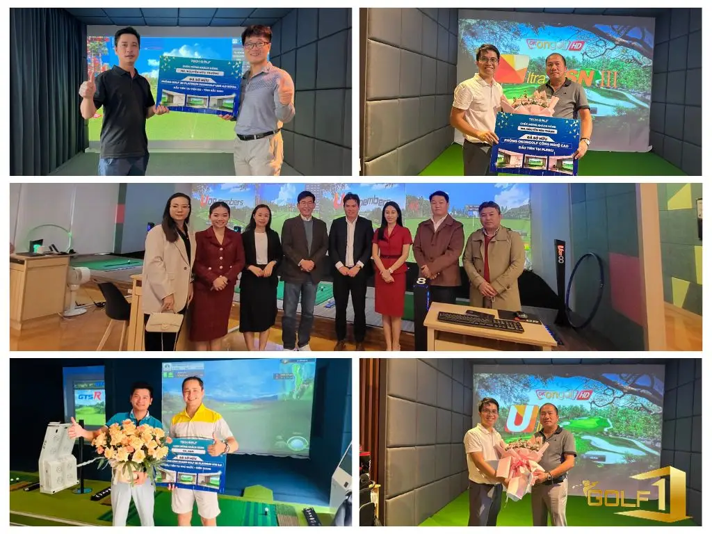 Các khách hàng nhượng quyền mô hình golf 3D Golf1